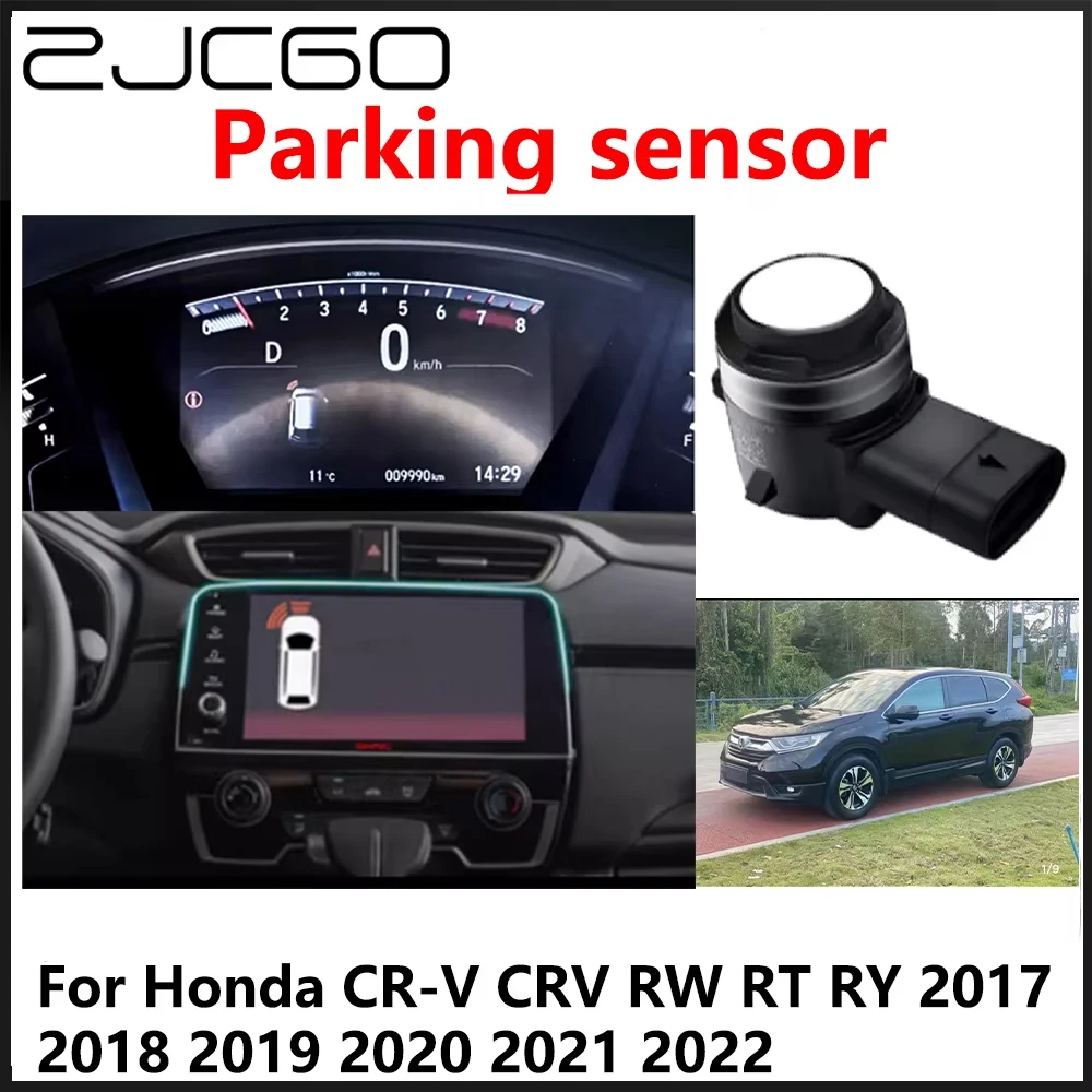 ZJCGO OEM Front Rear Reverse Parking Sensor PDC Car Reversing AID System for Honda CR-V CRV RW RT RY 2017~2022