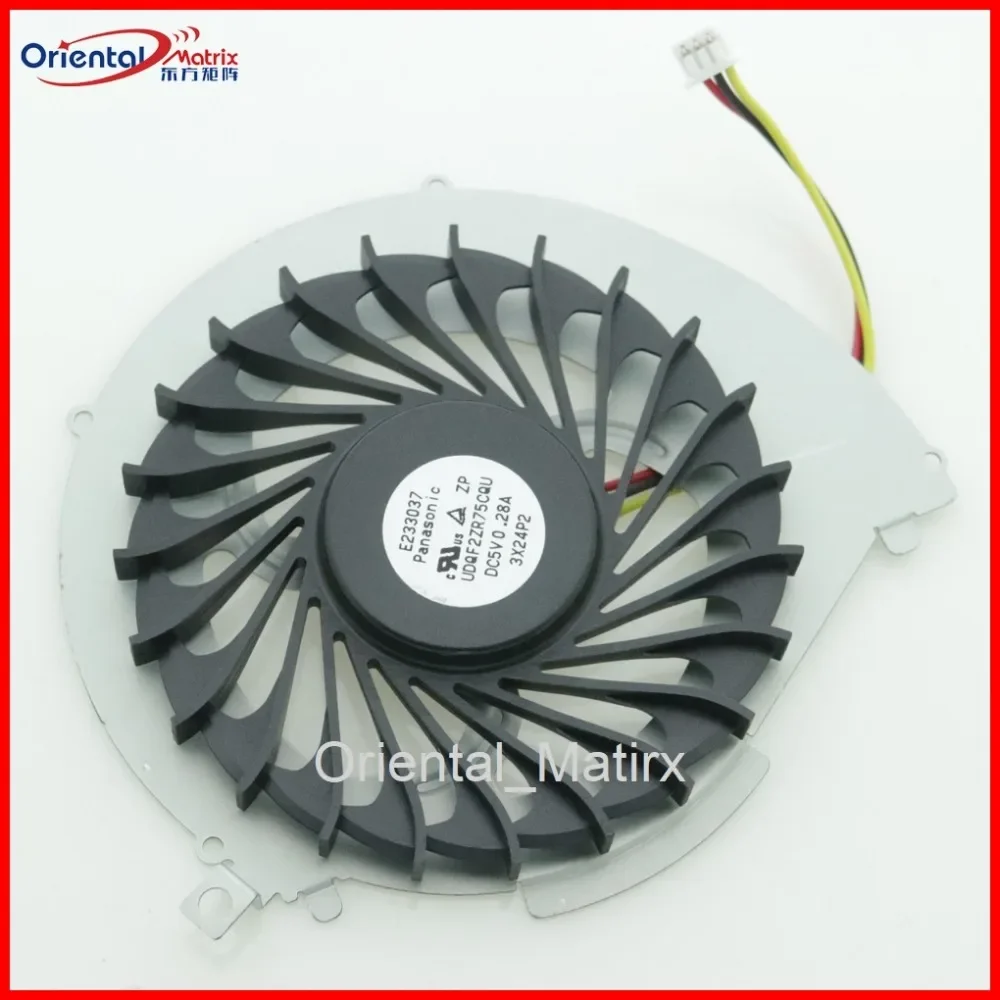 

UDQF2ZR75CQU DC5V 0.28A Fan For Sony SVF143B1QT SVF143B1YT SVF143B1WT SVF142A23T 142A24T 142A25T 142A29T Laptop CPU Cooling Fan