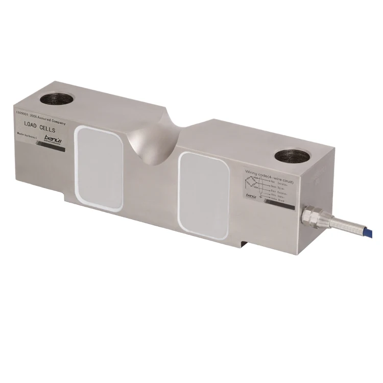 

Good Quality Alloy Steel Construction Strain Gauge 10klb 20klb 50klb Double Shear Beam Load Cells for tank Scale