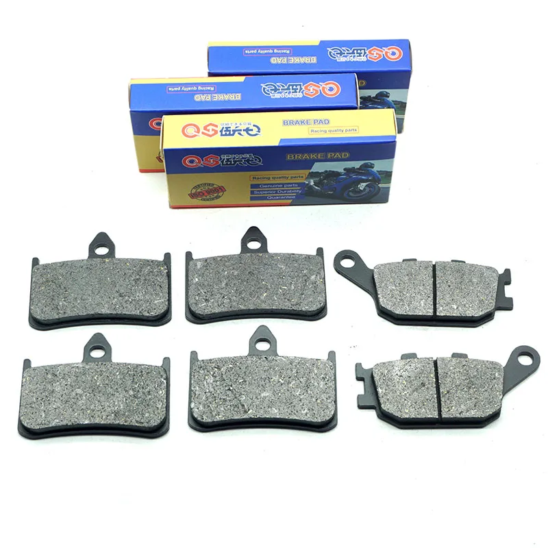 Motorcycle Front Rear Brake Pads for HONDA CB900F Hornet 900 2001-2007 CBR900RR Fireblade (893cc) 1992-1997 (918cc) CBR900 - view 4