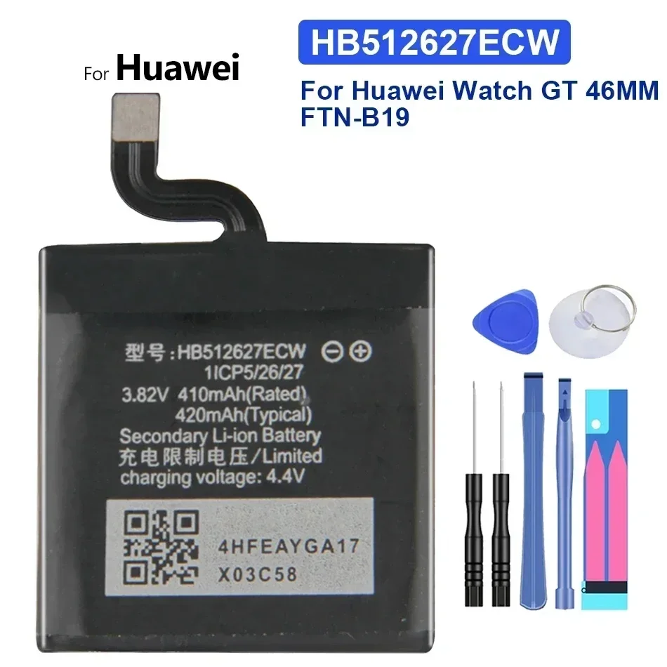 HB442528EBC HB512627ECW+ HB472023ECW HB532729ECW Battery For Huawei Watch 1 2 Pro 2Pro 4G GT2 42mm GT2 Pro GT2Pro 46mm