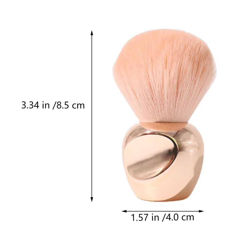 Chic Vase Base Design Makeup Brush Ultra Comfortable Bristles Skin Friendly Durable Handle Blush Loose Powder