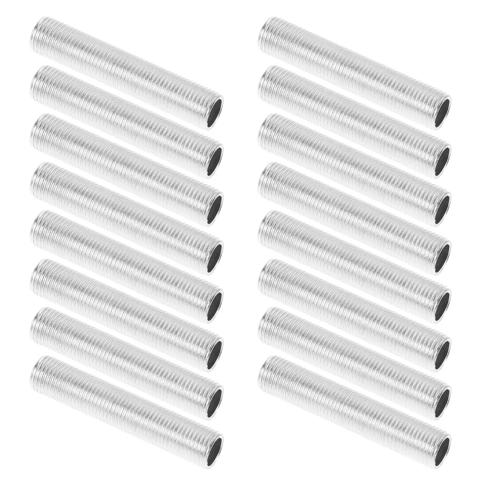 

20 шт. оцинкованных полых соединительных муфт M10x5 с полной резьбой для удлинения и ремонта светильников