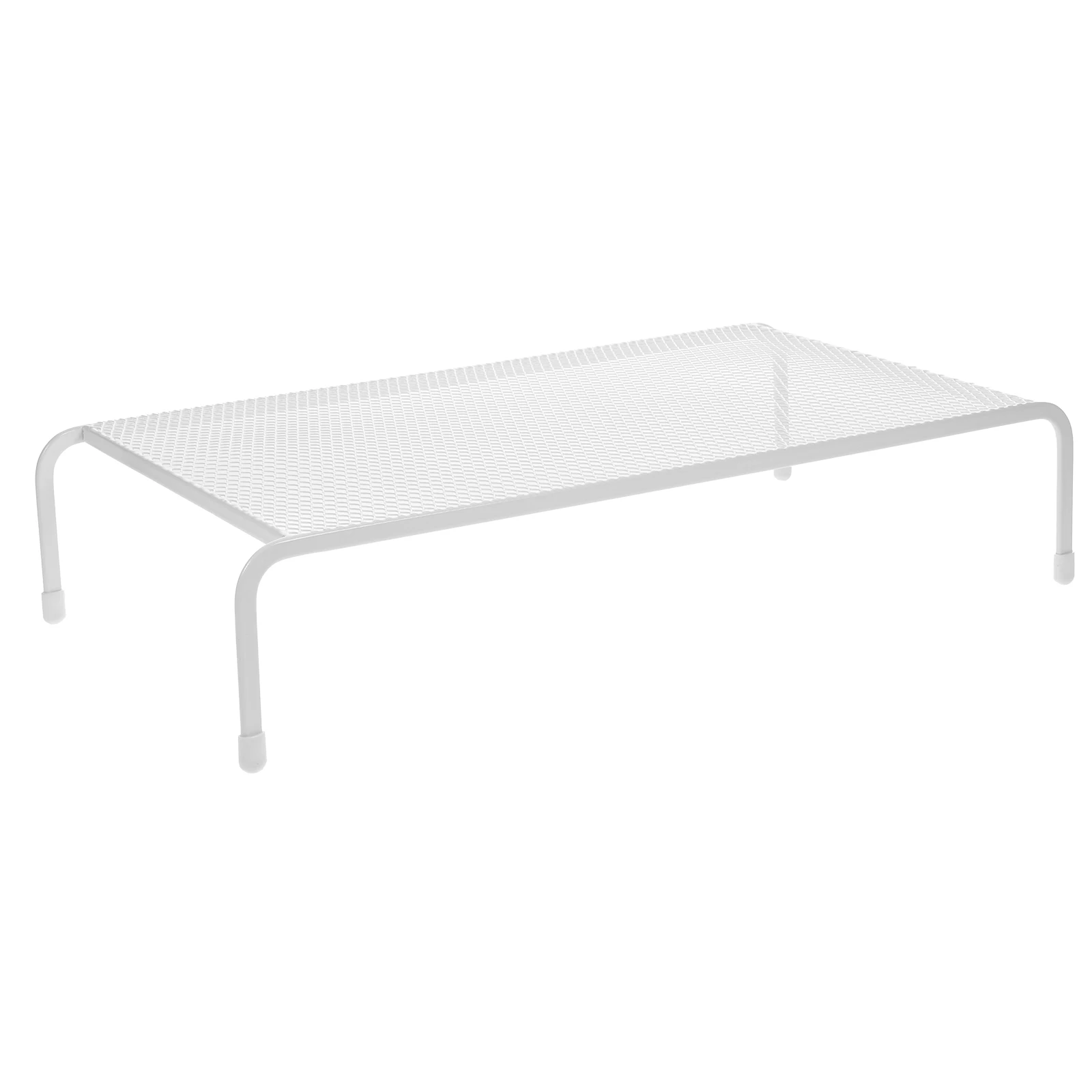 

Monitor Stand 2 Layer Storage Shelf Monitor Lifting Rack Laptop Computer Screen Rack Ergonomic No Punch Iron Base Display