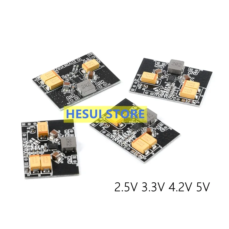 TPS63020 Power module board Automatic lifting Voltage 2.5V 3.3V 4.2V 5V Lithium battery Low ripple