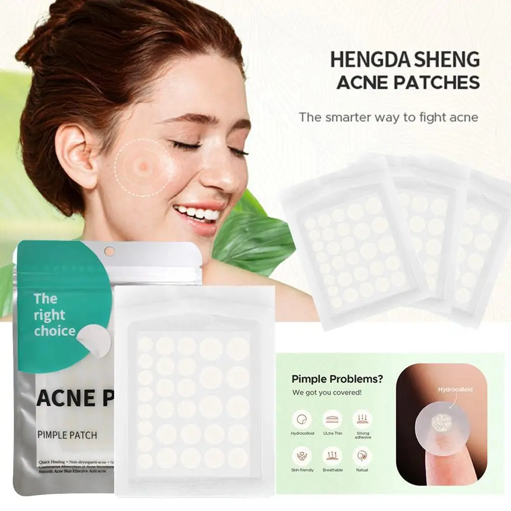 

30 шт. невидимые гидроколлоидные пластыри от прыщей, наклейки от прыщей, покрывающие прыщи, пятна, салициловая кислота и масло чайного дерева