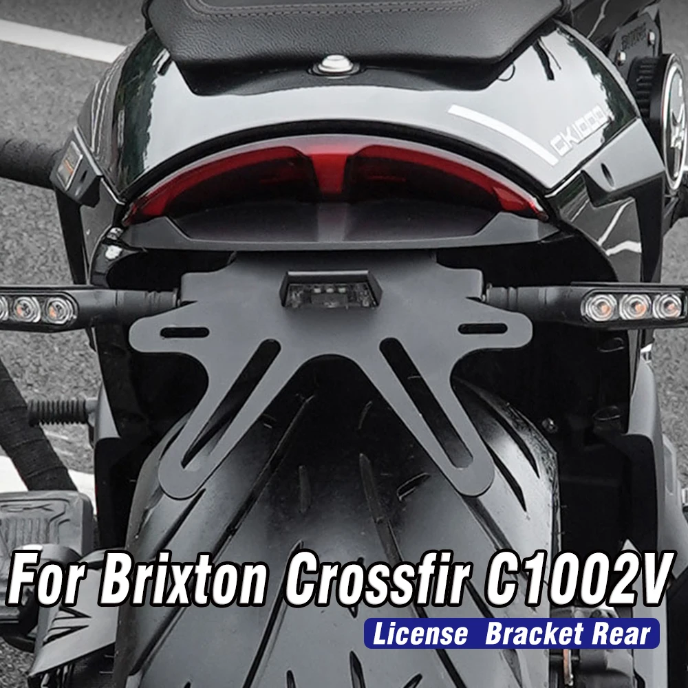 

Motorcycle Modification Rear License Tail Plate Frame Holder For Brixton Crossfir C1002V C 1002V