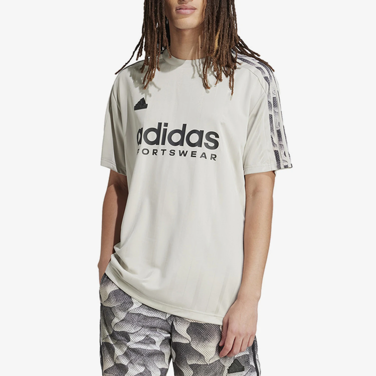 

Официальная аутентичная новая мужская футболка Adidas с простым принтом, летняя сухая футболка с короткими рукавами IS1542