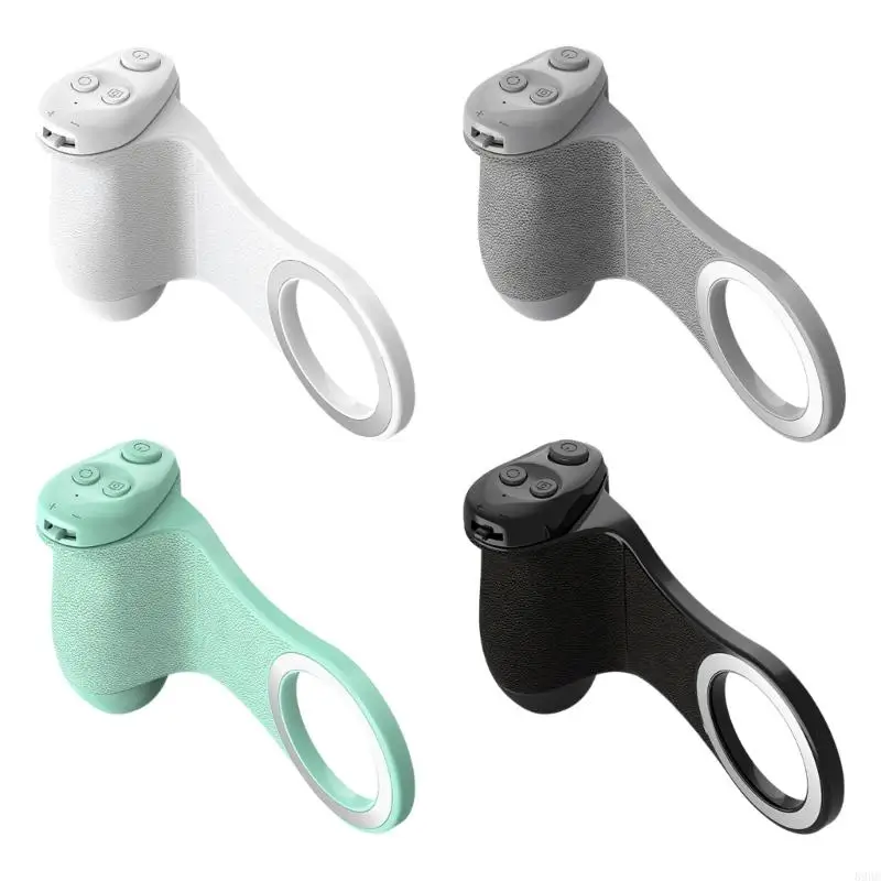 Phone Camera Grip with Wireless Remote, Rechargeable Handle for Portrait Video, Travel Photos, and Daily Use 896C view 2