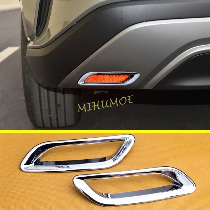 

Car Rear Fog Light Frame Eyebrow Cover For Lexus RX 350 350h 450h+ 500h 2023 2024 2025 2026 Chrome Decoration Trim Accessories