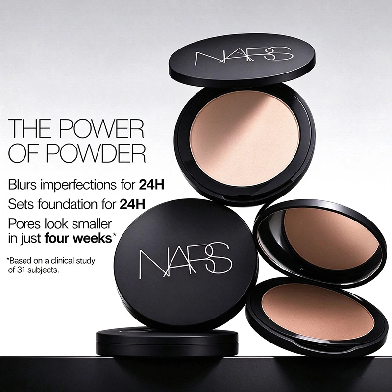 NARS Natural Transparent Delicate High Gloss Powder Non Stick Lasting Oil Control Iconic Makeup Setting Honey Powder Cosmetics