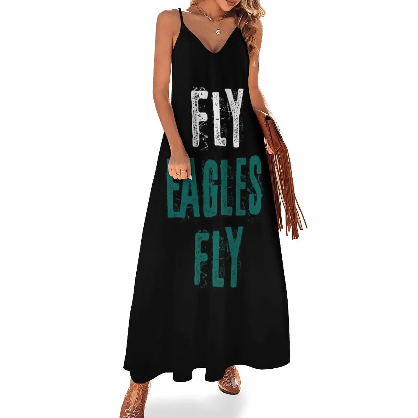 

Fly Eagles Fly Sleeveless Dress Woman dresses sexy dress for women