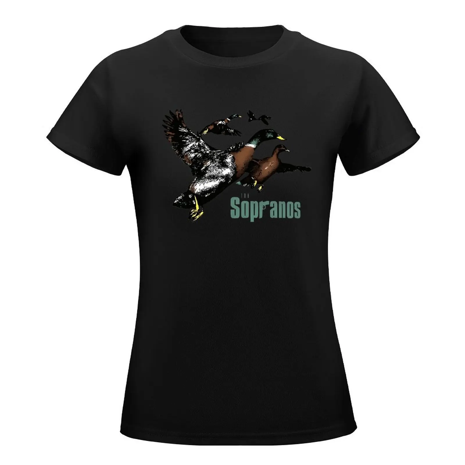 Ducks The Sopranos T-Shirt summer clothes vintage clothes clothes for Women