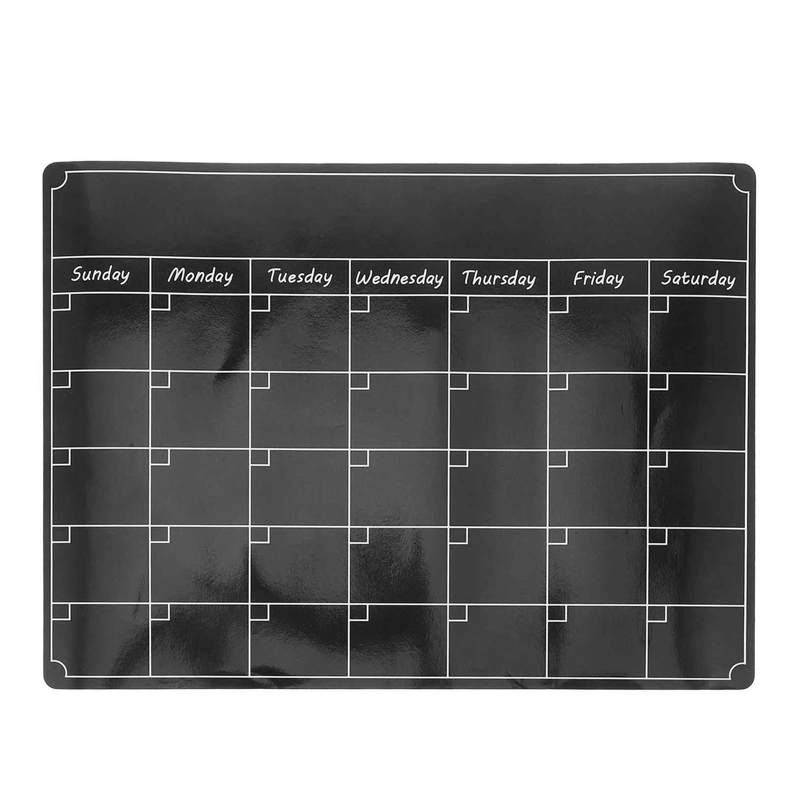

Refrigerator Magnetic Whiteboard Dry Erase Plan Board Fridge Message Board Schedule Organizer for Home Office Kitchen Use