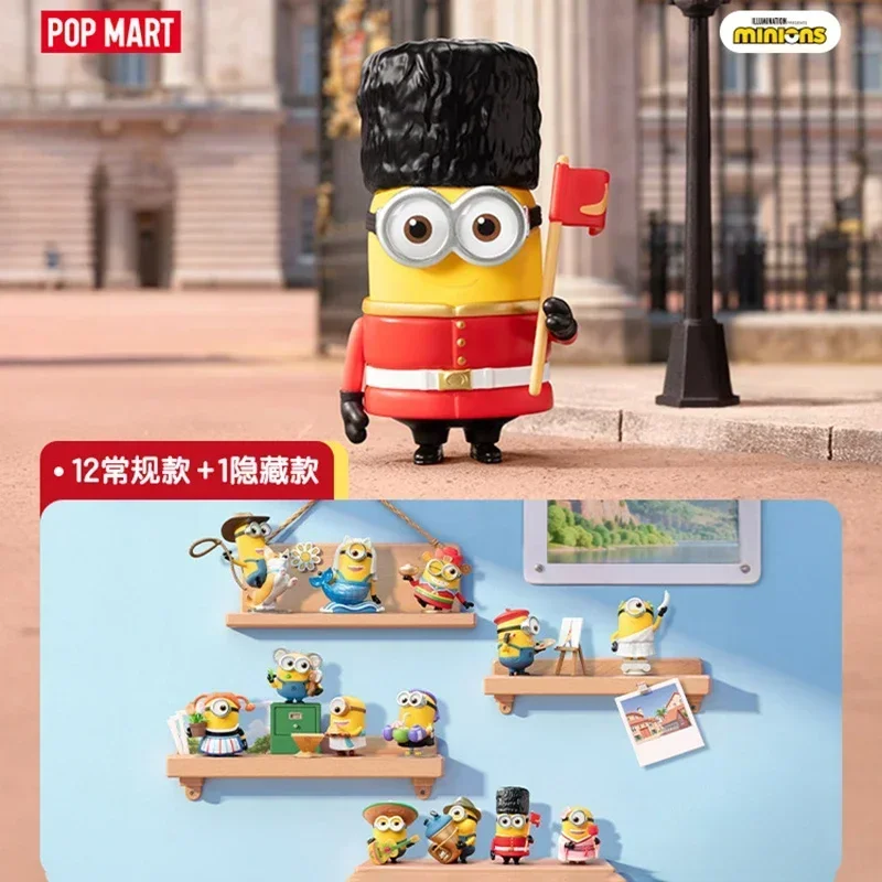 

POP MART MINIONS Bello World Series слепая коробка-Таинственные игрушечные фигурки Коллекционные настольные куклы для домашнего декора Подлинное украшение
