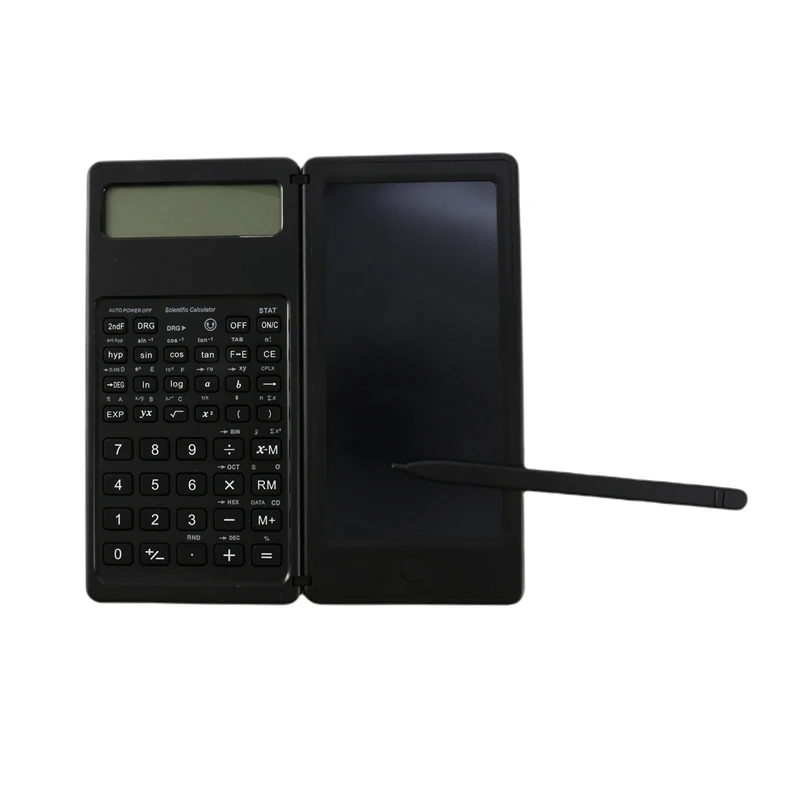 

Calculator, Electronic Office Calculator With Erasable Writing Board, LCD Display Desktop Calculator For Office School