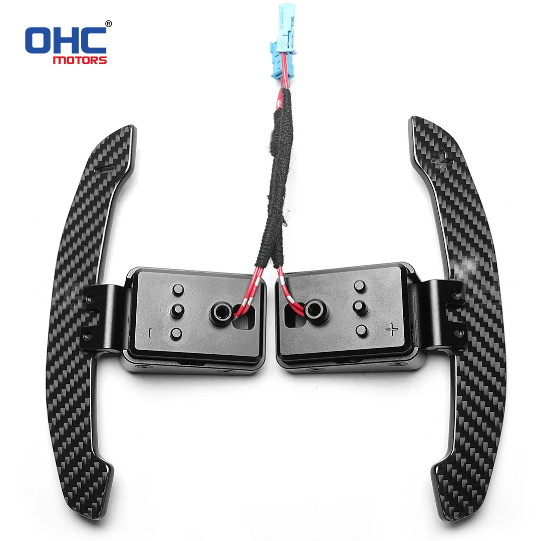 

Carbon Fiber Magnetic Paddle Shifter For BMW M3 M5 M6 X6M X3 X5 X6 G30 G20 G80 F30 F20 F21 F80 4mm Thickened Replacement Paddle