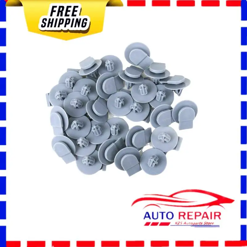 

50Pcs 07132757821 Wheel Arch Trim Moulding Clips for Mini R50 R52 R53 R55 R56 R57 R58 R59 Cooper S D Roadster Grey Nylon