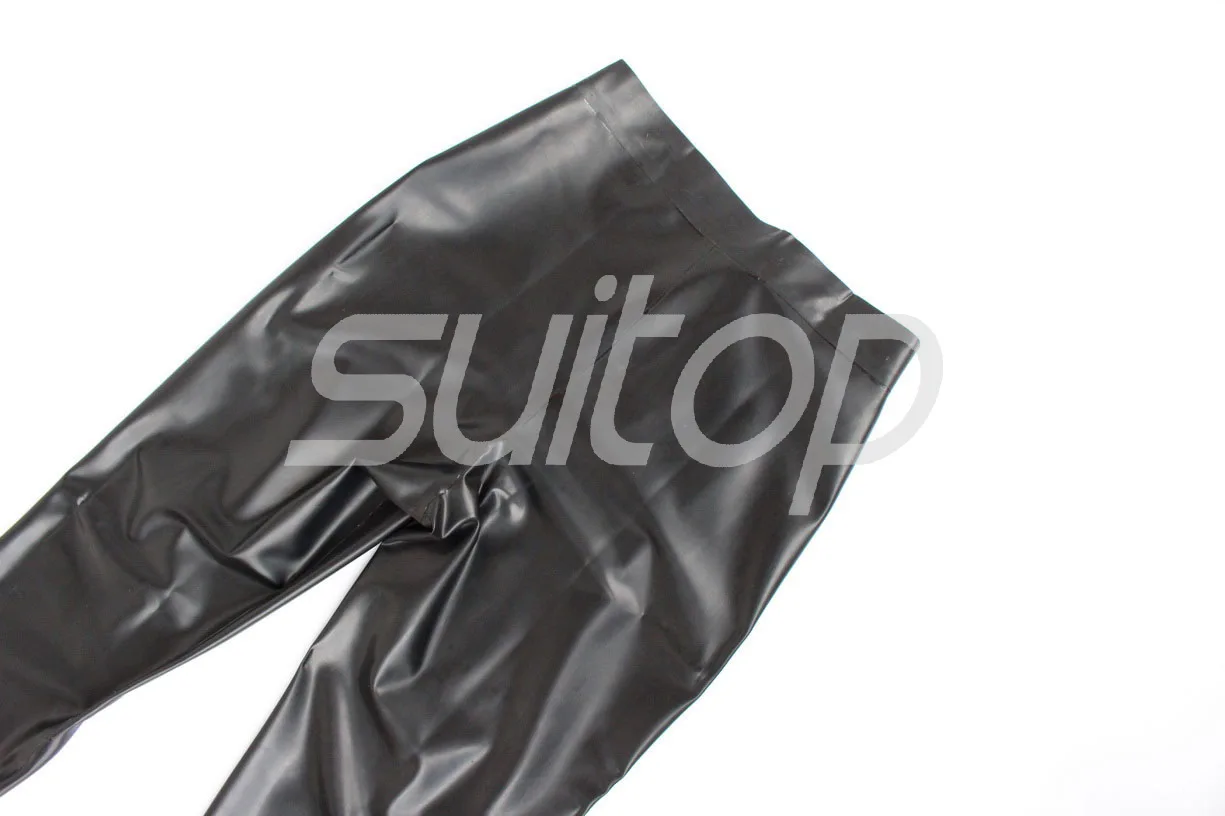 بنطلون جينز رجالي من Suitop 0.4 مم مع سحاب أمامي بنطال مطاطي للرجال #5