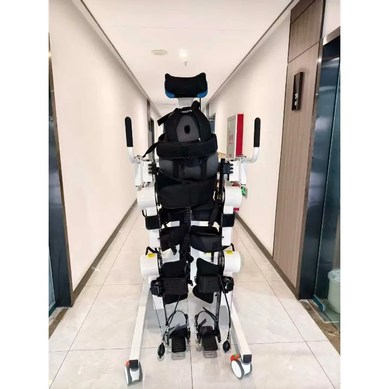 Medical-grade Home Exoskeleton Robot for Physical Rehabilitation of Patients with High-level Paraplegia, Spinal Cord Injury