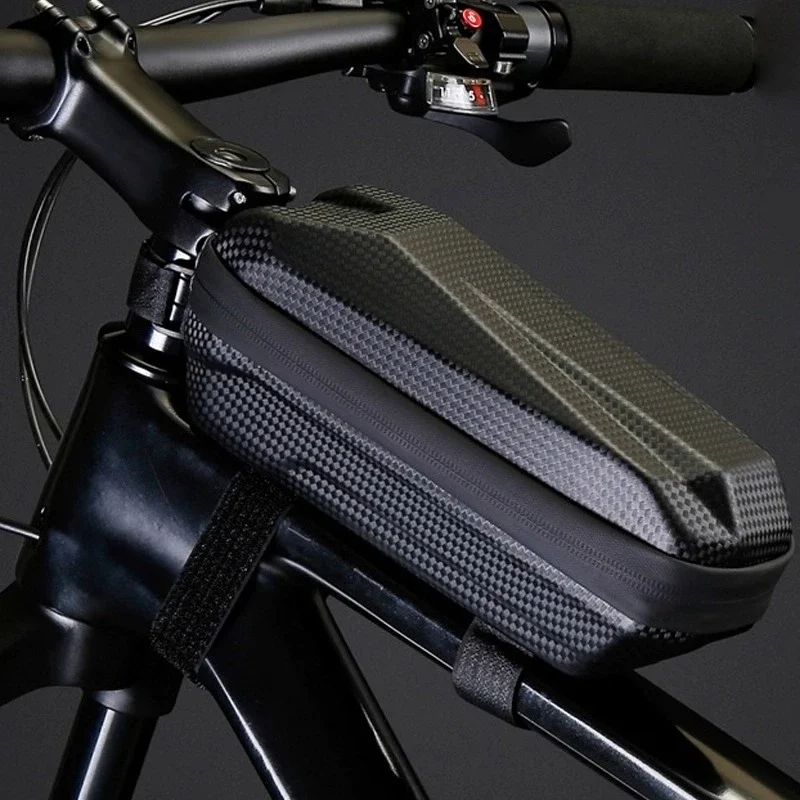 Mountain road bike EVA hard shell waterproof bicycle bag front beam storage bag upper tube bag saddle bag cycling equipment