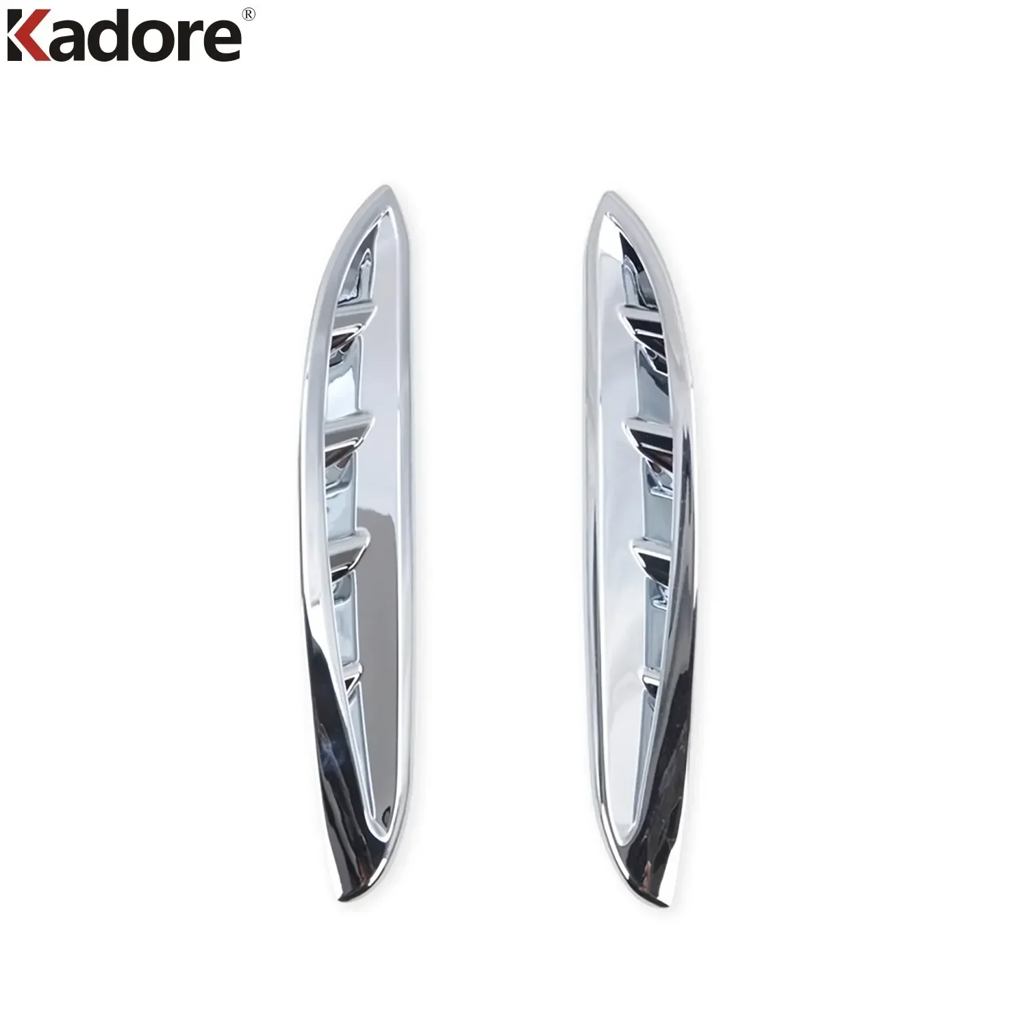 For Toyota Venza Harrier 2020 2021 2022 2023 2024 Chrome Front Air Vent Cover Trim Styling Molding Exterior Car Accessories