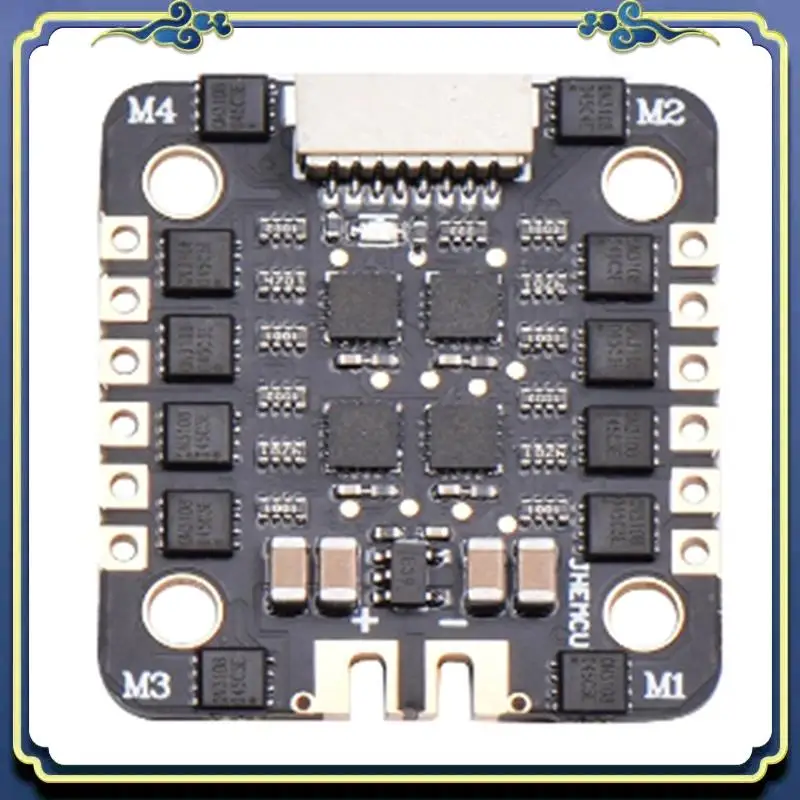 

EM40A BLHELI S DSHOT600 2-6S 40A 4-в-1 бесщеточный ESC 20X20 мм DIY Запчасти черные для FPV Stack Фристайл дронов микротипа