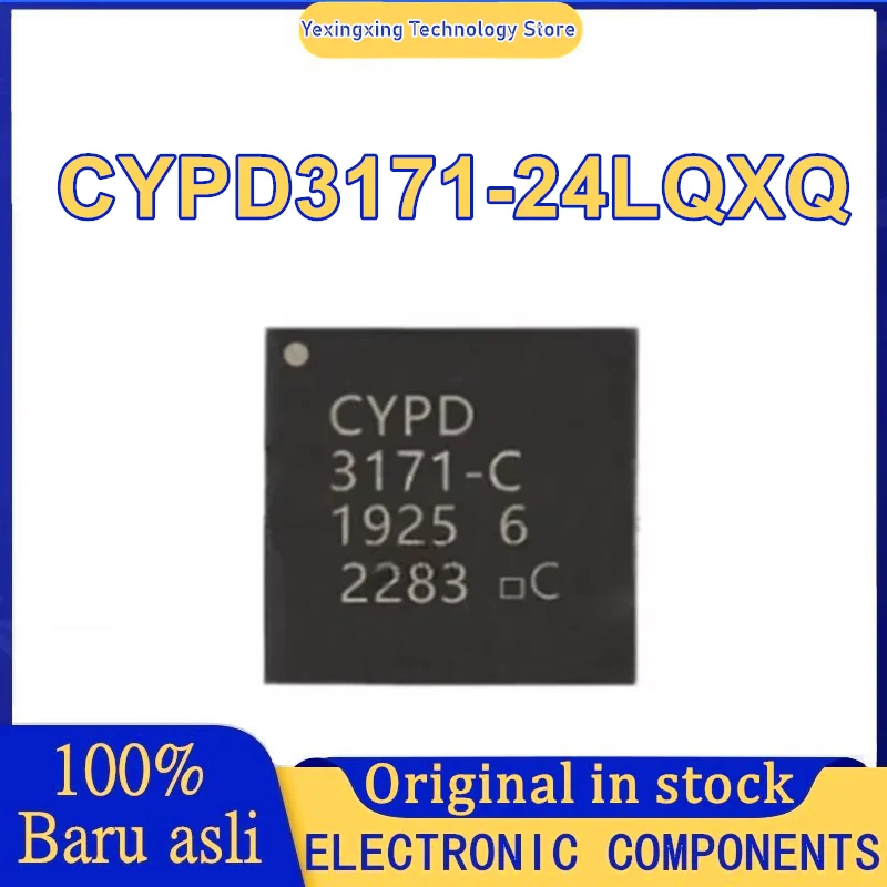

5 шт. CYPD3171-24LQXQ CYPD3171 CYPD 3171-24LQXQ CYPD3171-C QFN-24 новый оригинальный в наличии