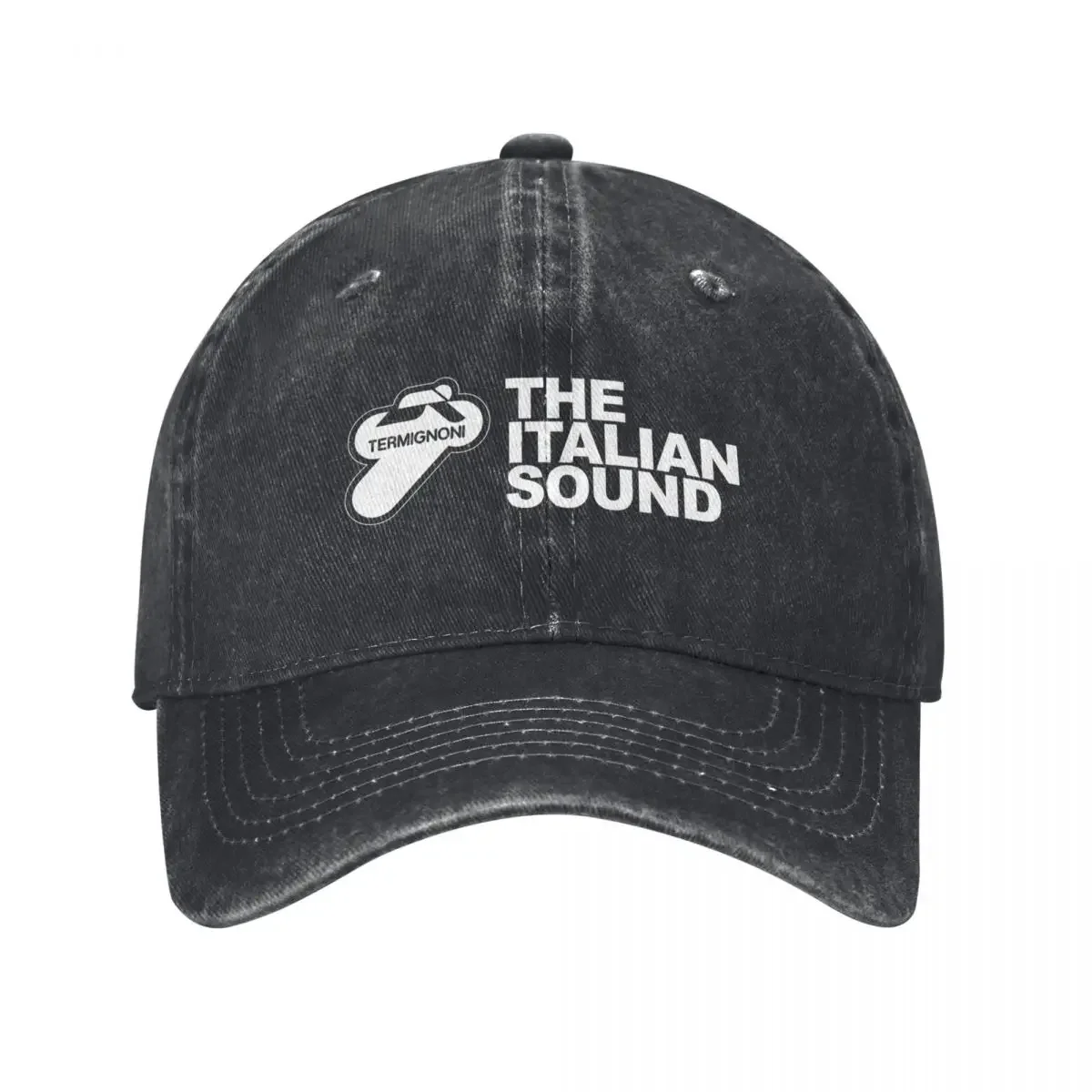 Termignoni - The Italian Sound (White text) Baseball Cap Golf Sunscreen Hats Woman Men's