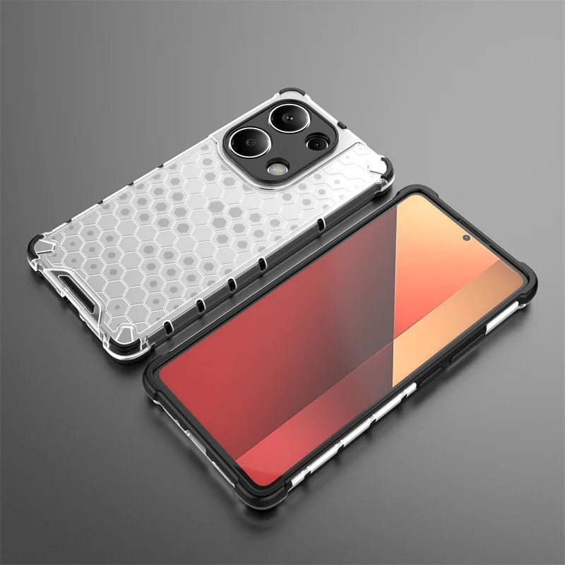 For Xiaomi Poco M6 Pro 4G Case Shockproof Armor Clear Phone Cases for Poco M6 Pro 4G M6Pro 6.67\'\' Ultra Thin Silicone Back Cover