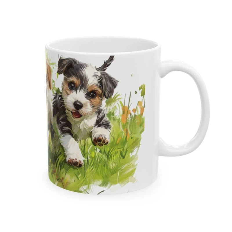 

Custom Dog Photo Mug Personalized Ceramic Cup with Your Pet's Picture Cute Gift for Dog Mom Dad Christmas Birthday Gift