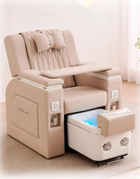 Spa Luxury Pedicure Chair Nail Tech Professional Armchair Chairs LED Beautiful Peda Massage Sillones De Pedicura Furniture