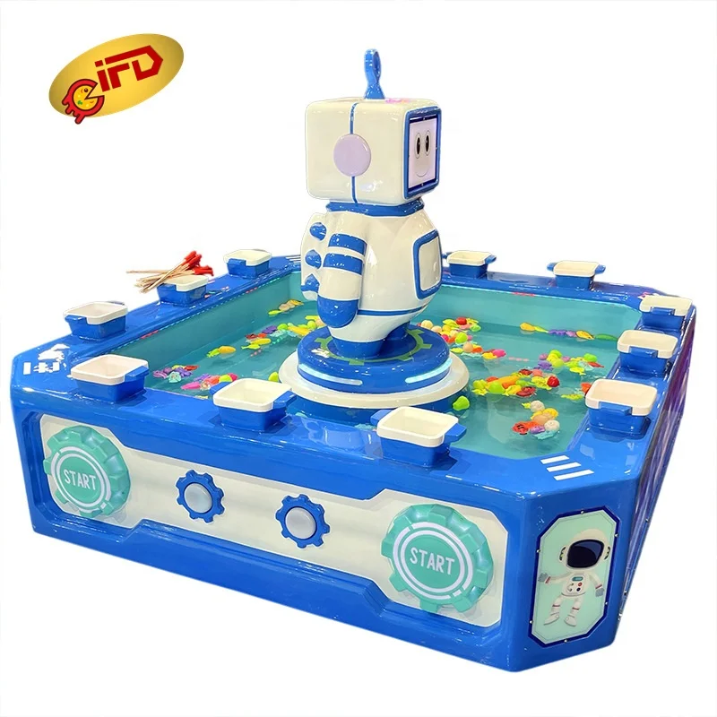 IFD Entertainment New Design Rectangular Children'S Duck Fish Pond Amusement Park Products For Sale