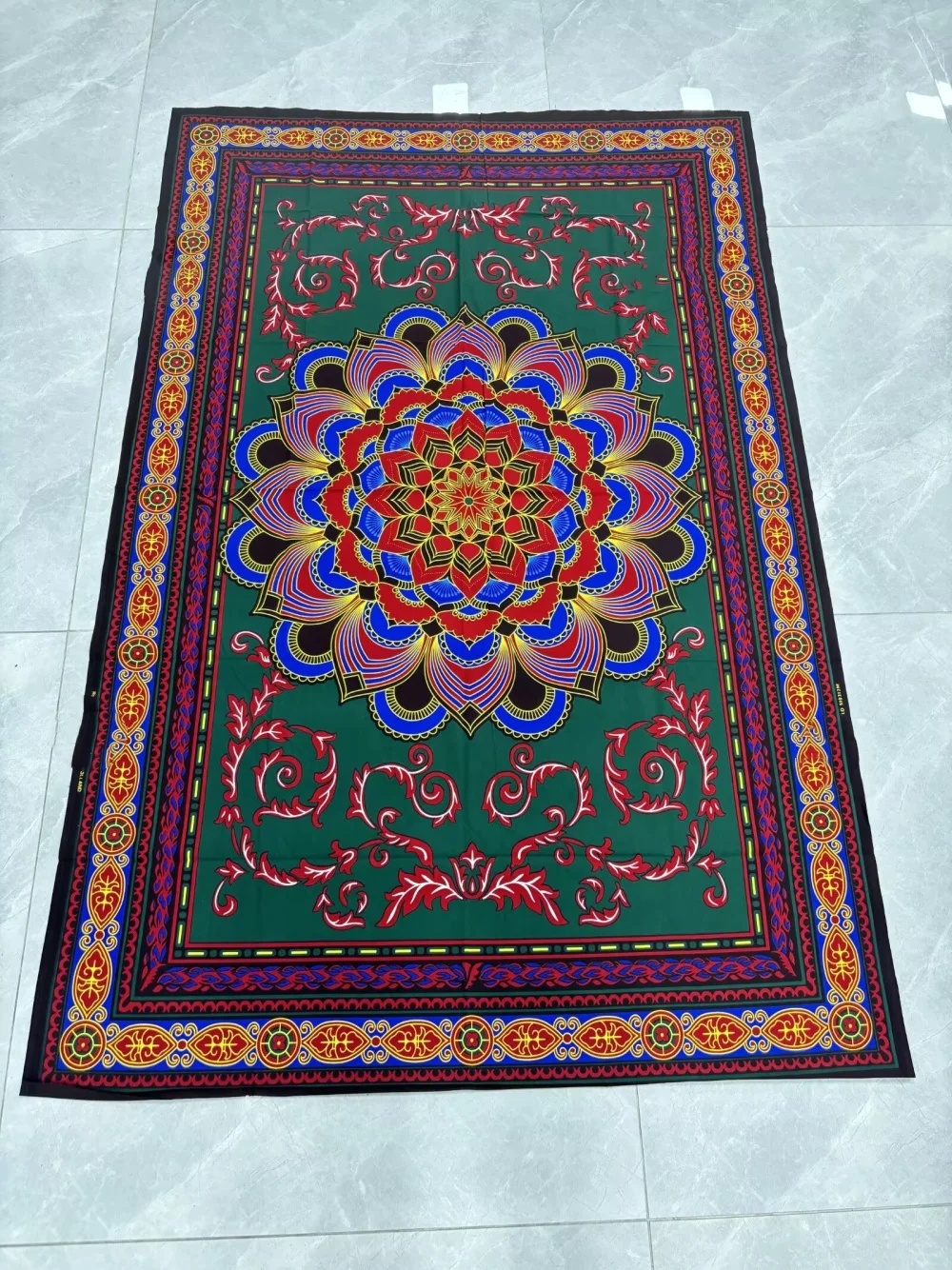 

6 Yards New Design 100% Cotton Wax African Fabric for Wedding Dress 2 Yards per Pattern High Quality HS7