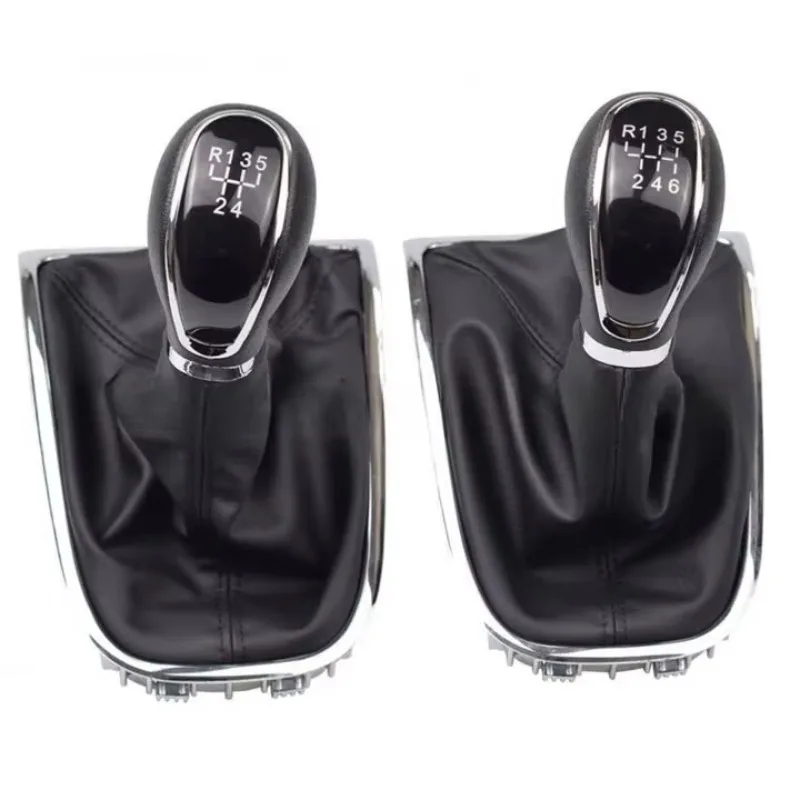 Uiz para Buick Excelle GT/XT OPEL ASTRA 5/6 velocidades 12mm marco negro perilla de palanca de cambios bota de polaina 55565904