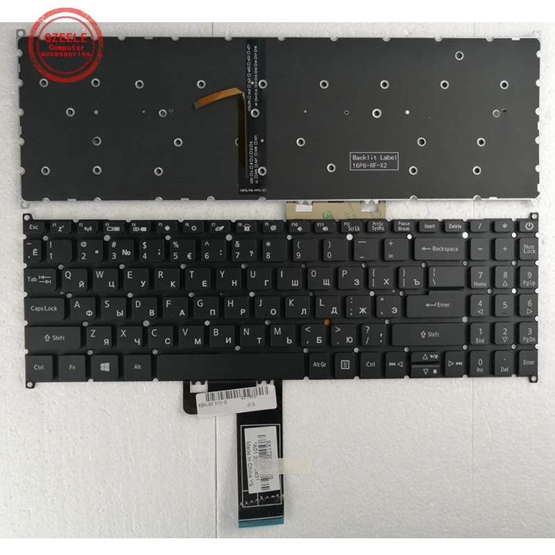 

SP/US/RU/FR NEW Laptop Keyboard for Acer Aspire P50 A515-52 A515-52G SF315-54 SF315-54G N19P4 N19C1 A515-53 A515-53G A515-54