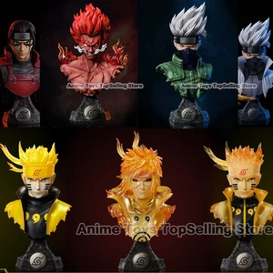 Naruto Madara Sasuke Kakashi Minato Costurine, Anime-Figur, PVC-GK-Statue, Sammelmodell, Spielzeuggeschenke, 10-14 cm 8 Hauptverkäufe Naruto Sticks - №6