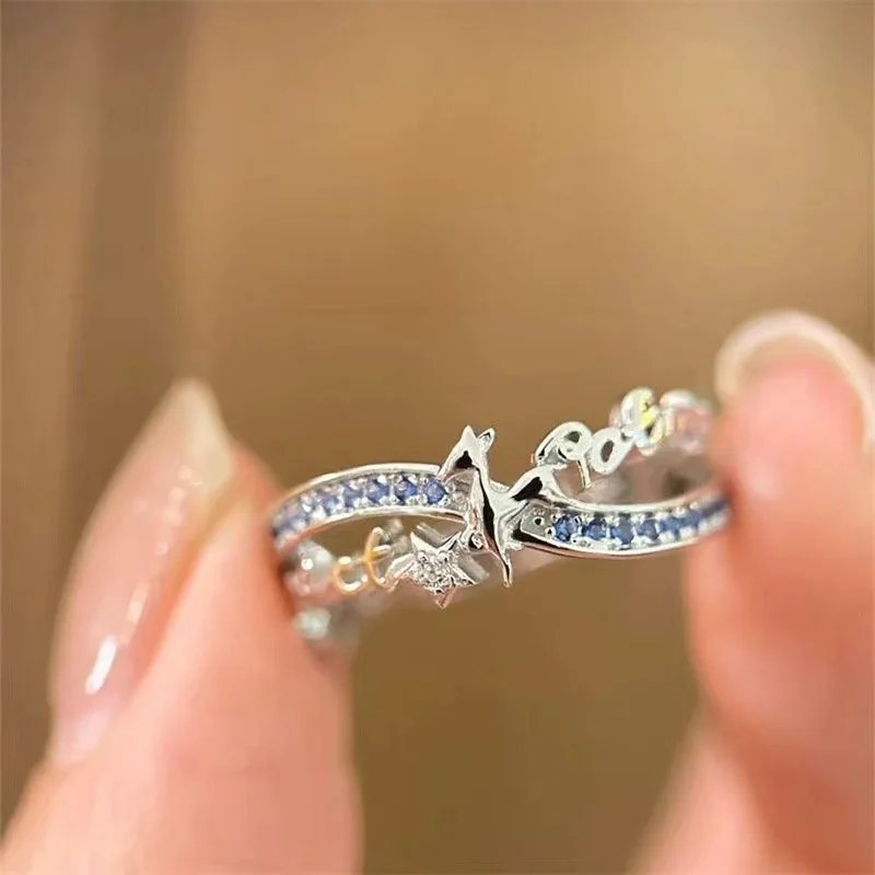 

Expecto Patronum Couple Rings Amulet Snake Rings Lover's Jewelry Fashion Accessories