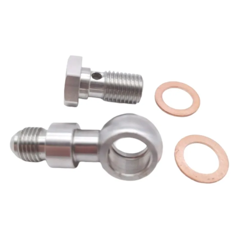 A60E-For Volvo 740 850 TD04H TD04HL Compatible X 1.5Mm 4AN Turbo Oil Feed Banjo Bolt Kit