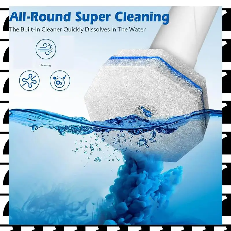 A44U 100PCS Upgraded Toilet Wand Refills For Disposable Wand Heads Most Toilet Wand Refills For Toilet And Bathroom Cleaning