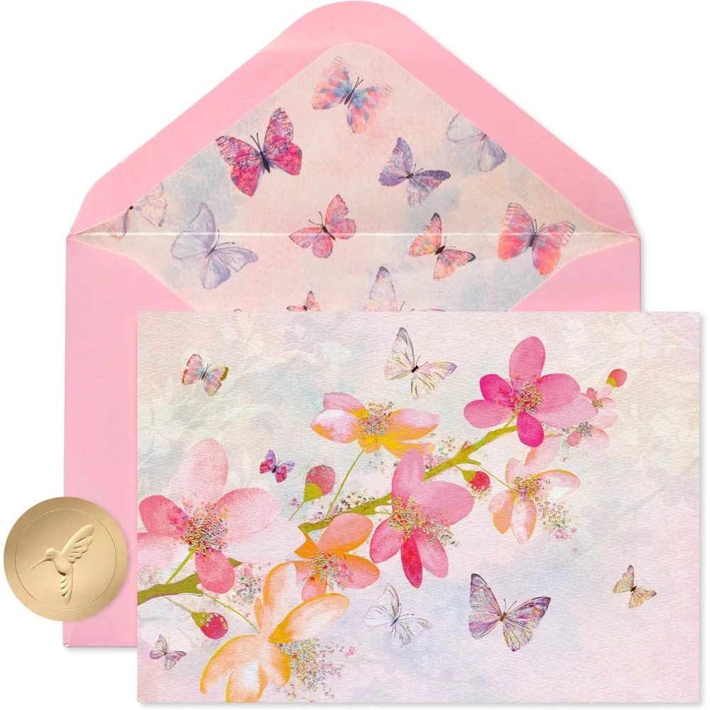 

Blank Cards with Envelopes, Blossoms (12-Count)