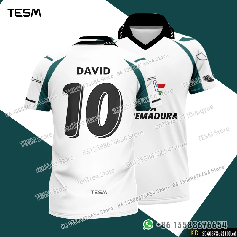 TESM الصيف قميص بولو الرجال الصيف الرياضة تي شيرت برقبة على شكل v الشارع العصرية قصيرة الأكمام ثلاثية الأبعاد HD تي شيرت مطبوع #1