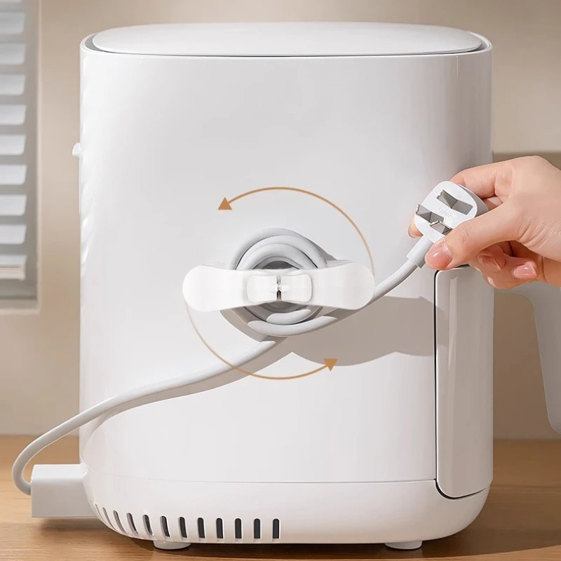 Small Appliances - Silikon-Kabelwickler, universelle Anti-Verwicklung-Organizer-Clips für Haartrockner, Reiskocher