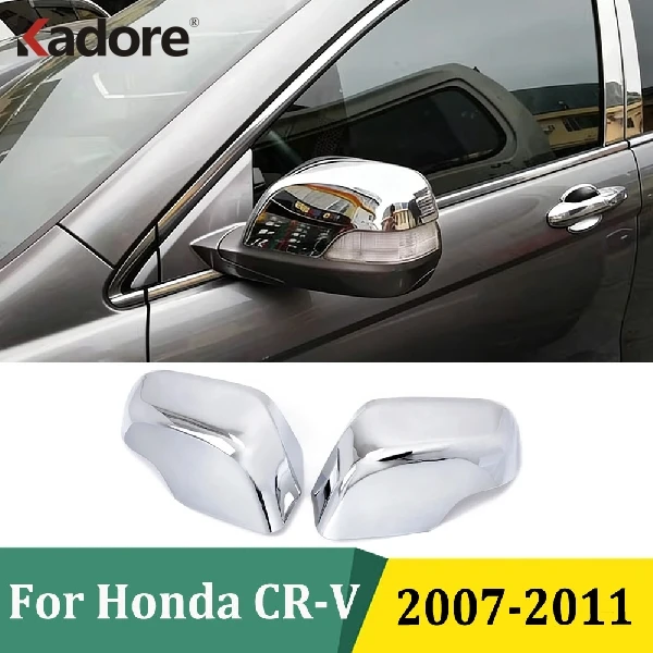

Для Honda CRV CR-V 2007-2011: хромированные накладки на боковые зеркала заднего вида из АБС-пластика, аксессуары для автомобиля