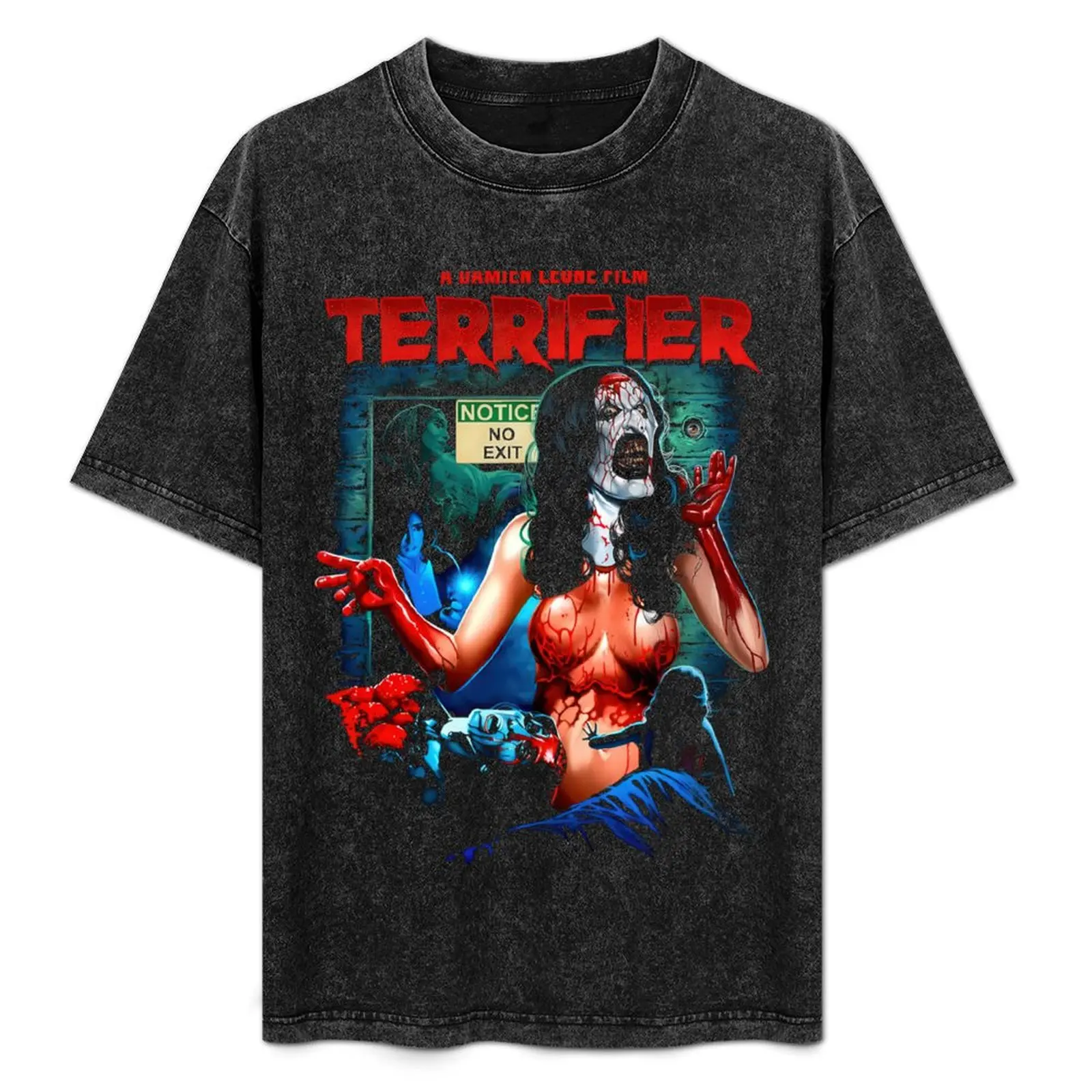 

Retro Terrifier Film T-Shirt Heavy Duty Casual Work Tee