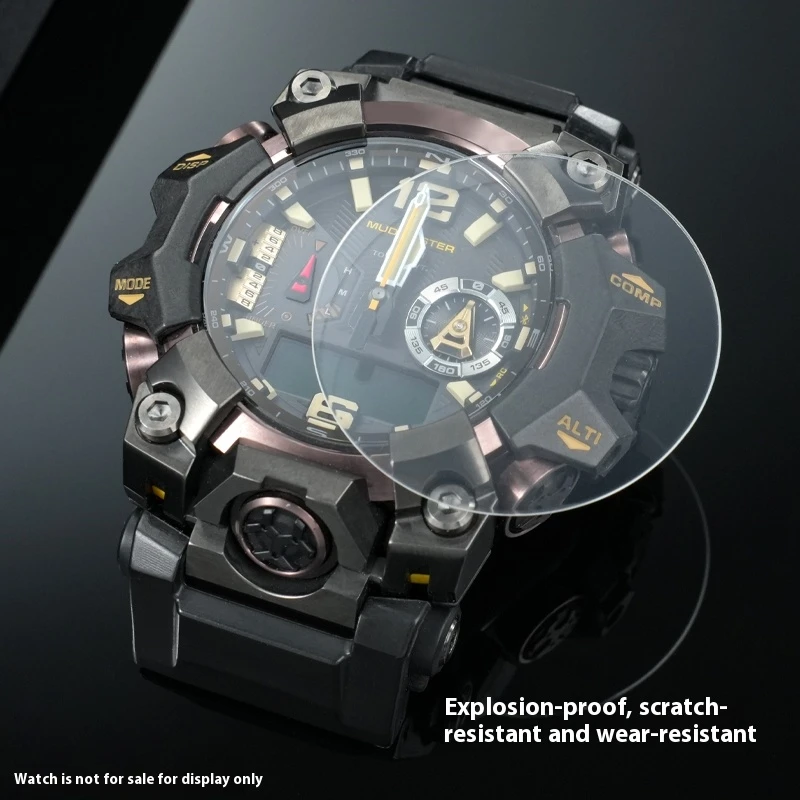 Steel Film For Casio Big Mud King GWG-B1000 Watch Tempered Film GWG-2000 Film Full Screen Glass Explosion-Proof Protective Film