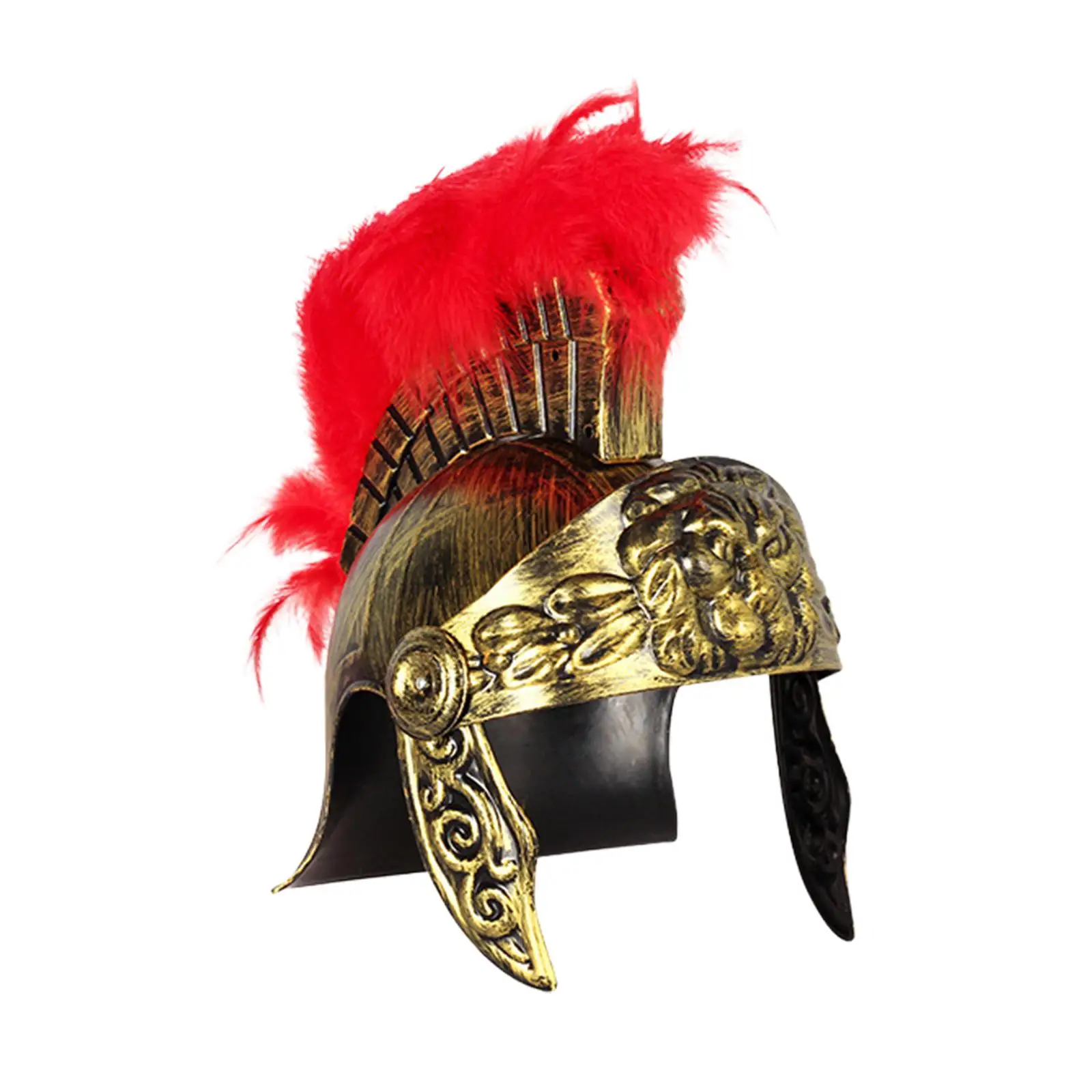 Sparta Helmet Sparta Costume Accessory Roman Knight Medieval Wearable Headwear Hat for Home Decor Cosplay Prop Role Playing