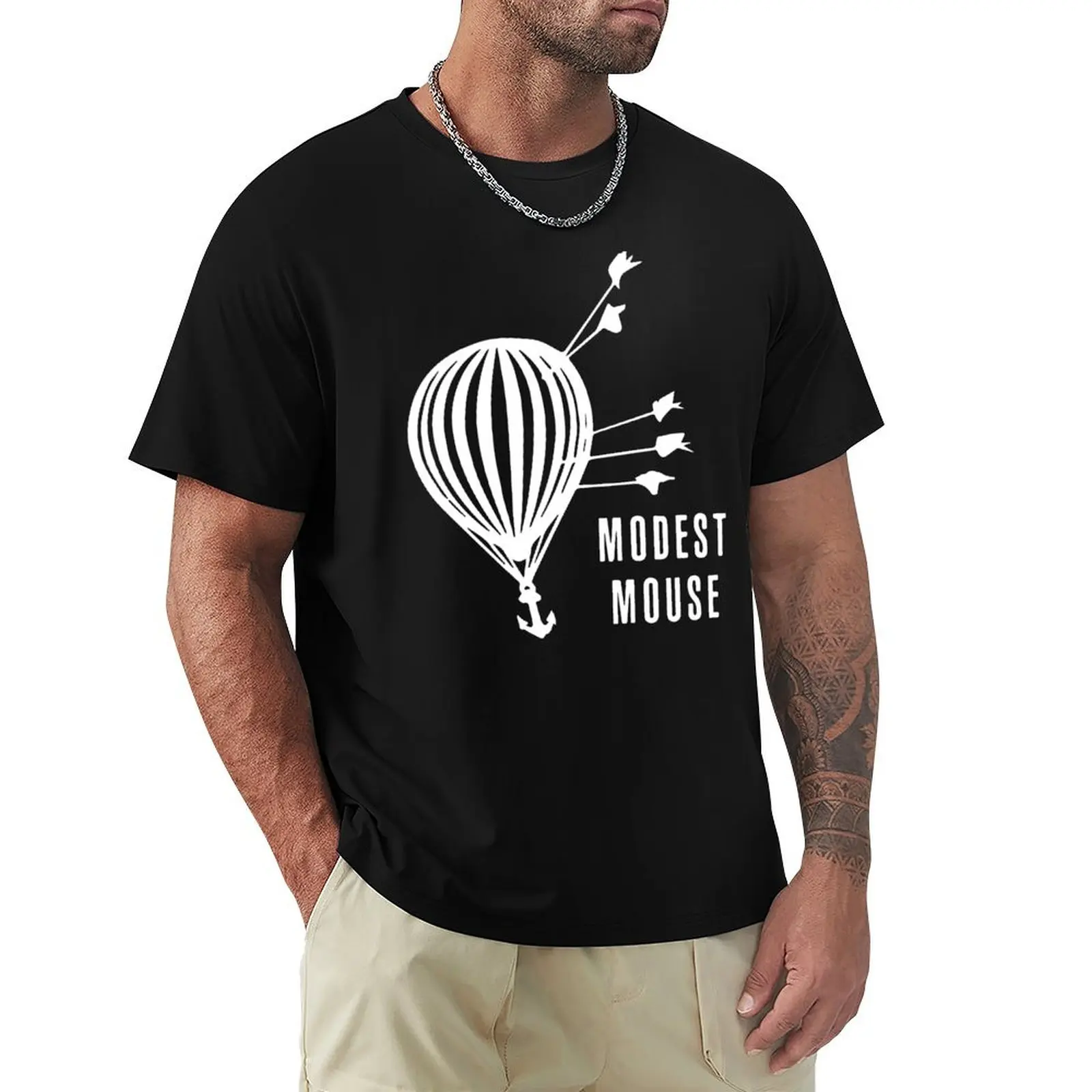 Modest Mouse Good News Before the Ship Sank Combined Album Covers (Dark) T-Shirt funny t shirts dark humor T-Shirt