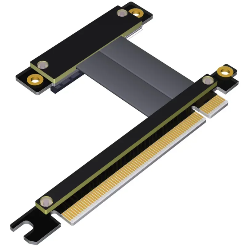 PCIE X16 To X4 Extension Cable Adapter PCIE3.0 Support Wired 10 Gigabit Network Card Enterprise-class Solid State Drive SSD