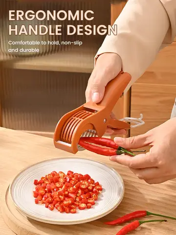 रचनात्मक फल सब्जी स्लाइसर सलाद कटर चॉपर पोर्टेबल मैनुअल केला स्लाइसर घरेलू रसोई गैजेट्स काटने का उपकरण सहायक उपकरण 10 best sales सलाद कटर - №5